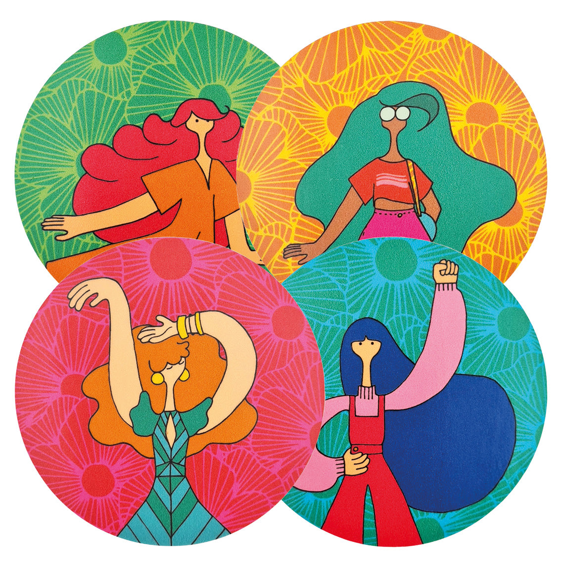 Glasunderlägg - Gloria